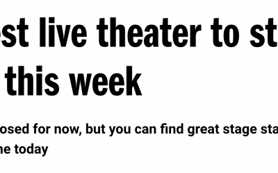 TimeOut Magazine: The best live theater to stream online this week